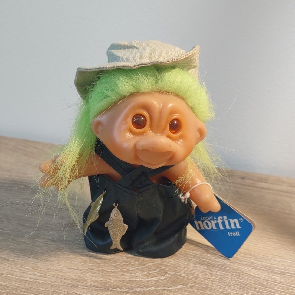 Thomas Dam Norfin Fisherman Troll Vintage 1986